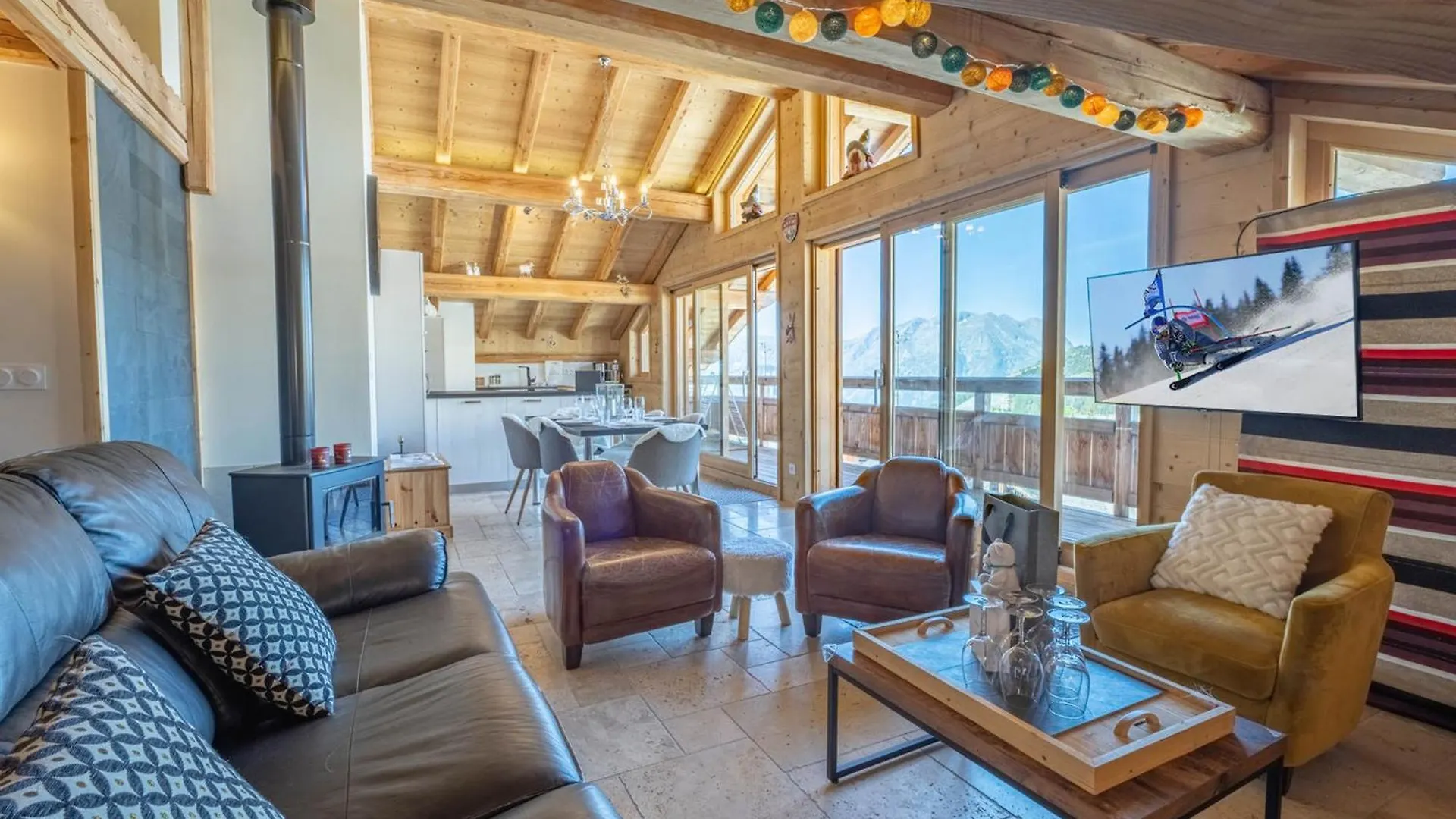 Apartment Appartement 3 Pieces Au Centre De L'Alpe D'Huez Avec Wifi - Fr-1-645-44